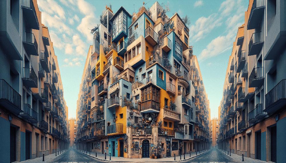 Mimub Reforma vanguardista transforma casa estrecha de Valencia en espacio sorprendente