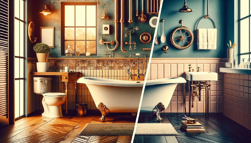 Mimub Renovación Vintage: Transforma tu Baño con Estilo Retro