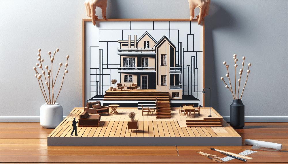 Mimub Renové el Suelo de Mi Casa de Alquiler con un Modelo Bauhaus por Menos de 30 Euros