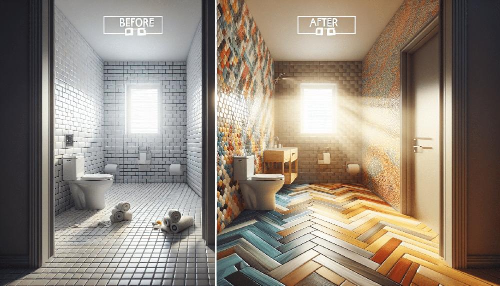 Mimub Renueva Tu Baño: Ideas Creativas Pintando Azulejos y Rediseñando el Suelo