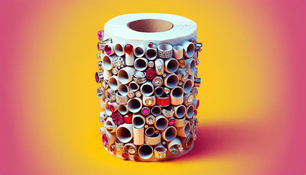 Mimub Reutiliza Rollos de Papel Higiénico para Organizar tus Anillos