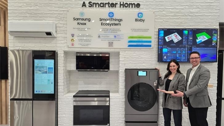 Mimub Samsung Revela Su Innovadora Línea de Electrodomésticos con Pantallas para Mejorar la Experiencia en KBIS 2025