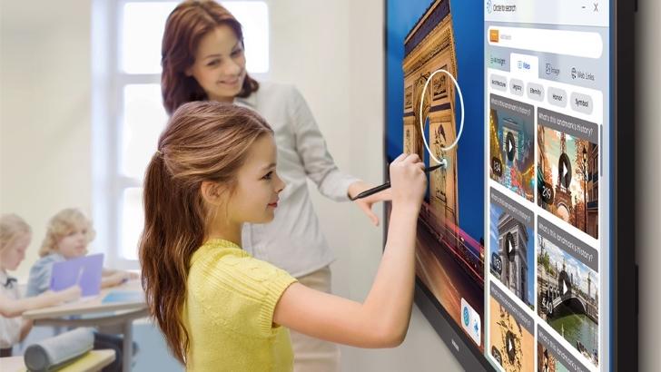 Mimub Samsung Revela un Avance Revolucionario en IA para Su Pantalla Interactiva en Bett 2025