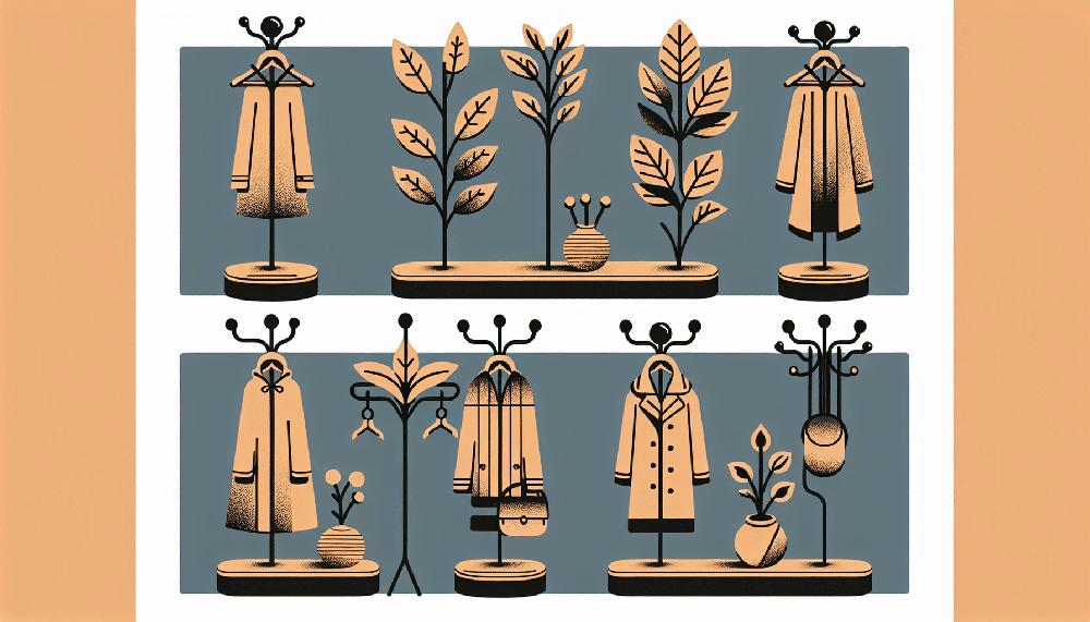 Mimub Seis Percheros Elegantes Para Recibidores Pequeños