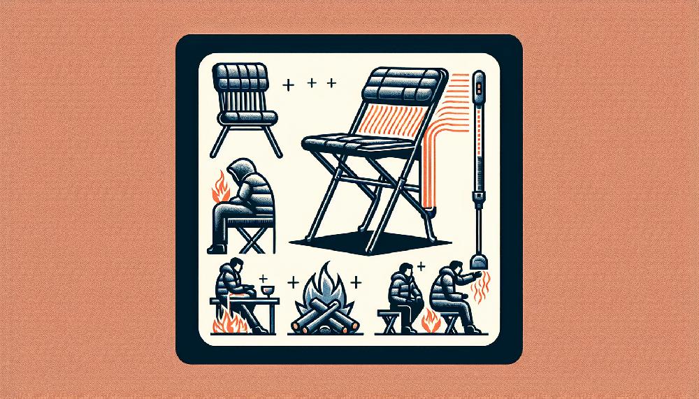 Mimub Silla Plegable Calefactable: Comodidad y Calidez en Cualquier Lugar