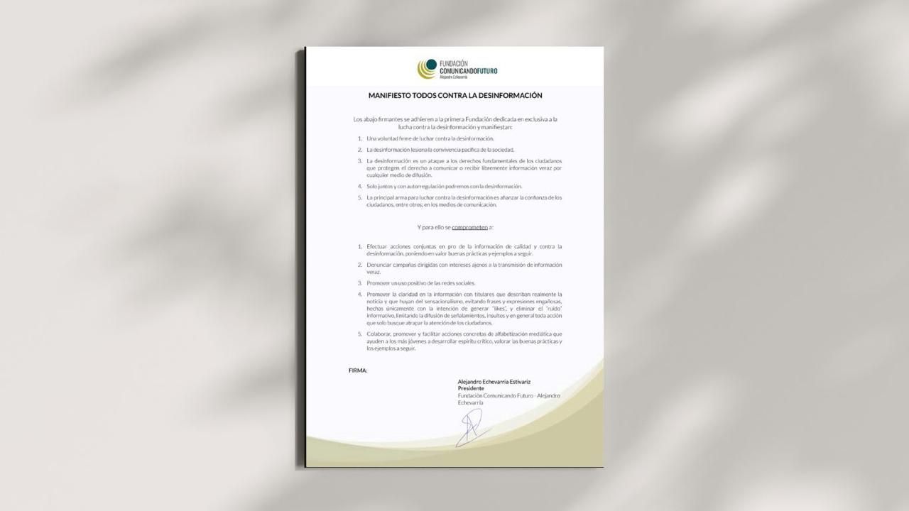 Mimub Surge el Primer Manifiesto Contra la Desinformación: Un Clamor por la Verdad