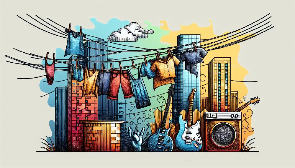 Mimub Tendedero Colorido Alcampo: El Toque Rockero que Necesita Tu Piso de Diseño