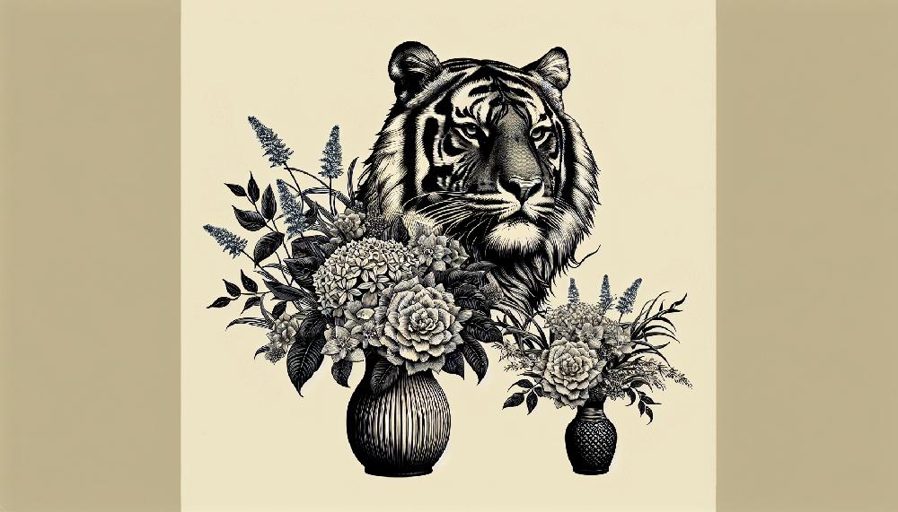 Mimub Tiger Domina: Floreros Estilosos que Transforman Tu Jardín o Salón en un Hermoso Vergel