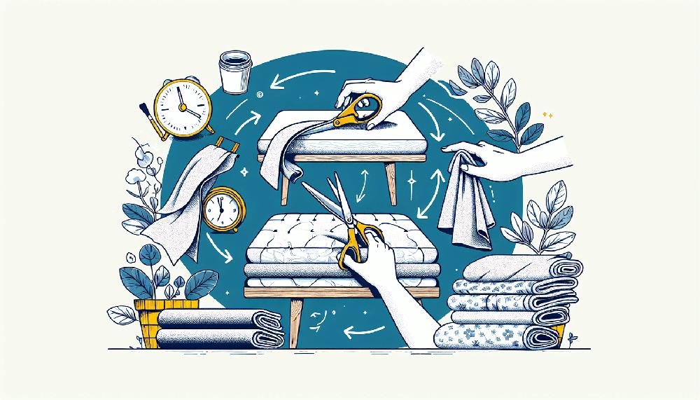 Mimub Transforma Sábanas Viejas En Fundas De Cojín Sin Costuras En Dos Minutos