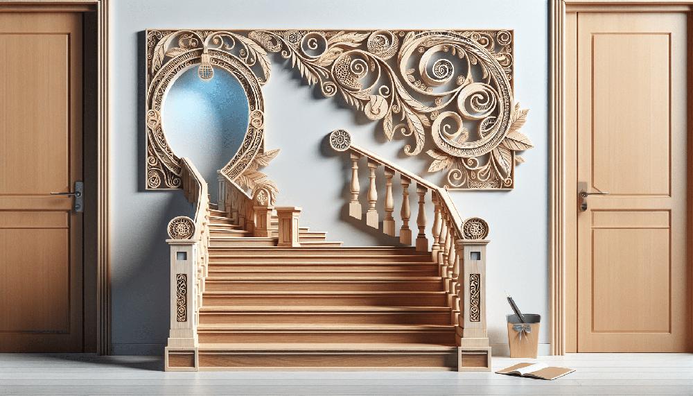 Mimub Transforma Tu Hogar Con Escaleras Decorativas De Madera: Ideas Creativas