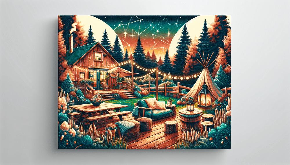 Mimub Transforma Tu Patio en un Encantador Refugio Rústico con Estilo y Calidez