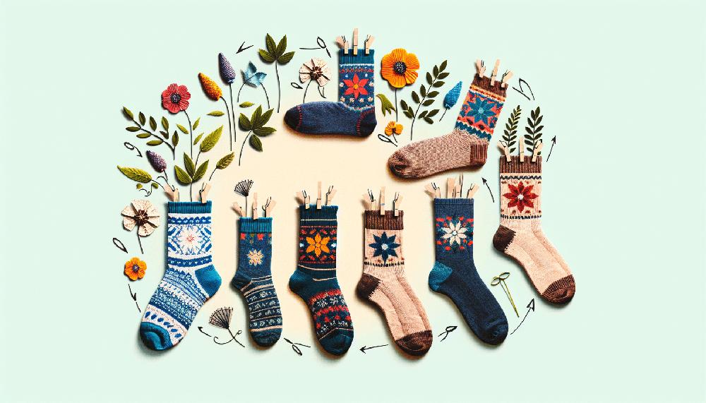 Mimub Transforma tus Calcetines Viejos en Arte Decorativo Creativo