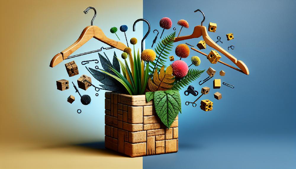 Mimub Transformación Creativa: De Cubo Y Percha Rota A Maceta De Interior Elegante