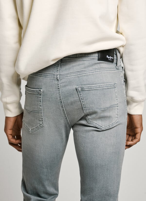 Pepe Jeans Jeans Fit Skinny Y Tiro Regular - Finsbury