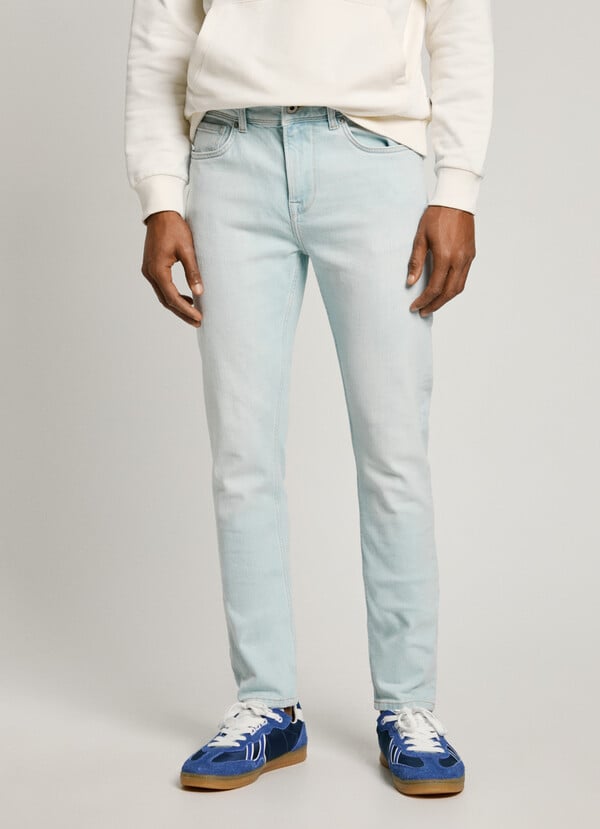 Pepe Jeans Jeans Fit Skinny Y Tiro Regular - Finsbury