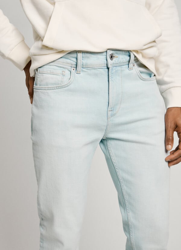 Pepe Jeans Jeans Fit Skinny Y Tiro Regular - Finsbury