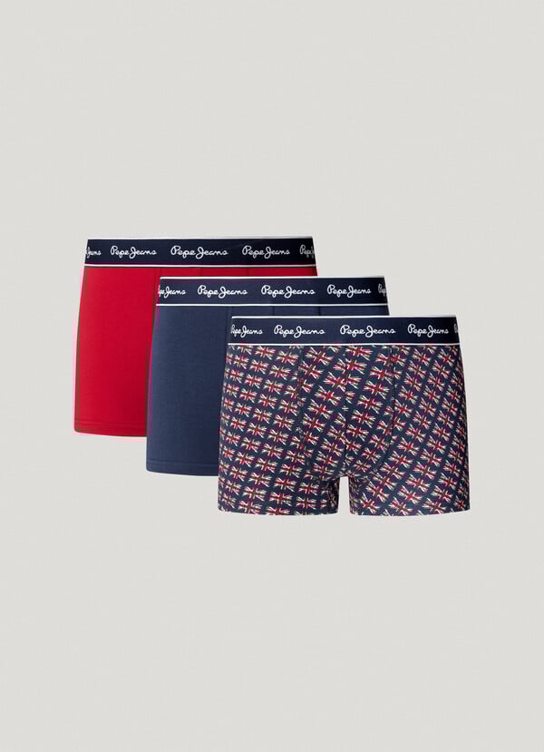 Pepe Jeans 3pack Bóxers Algodón Elástico
