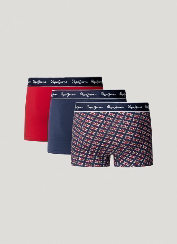 Pepe Jeans 3pack Bóxers Algodón Elástico