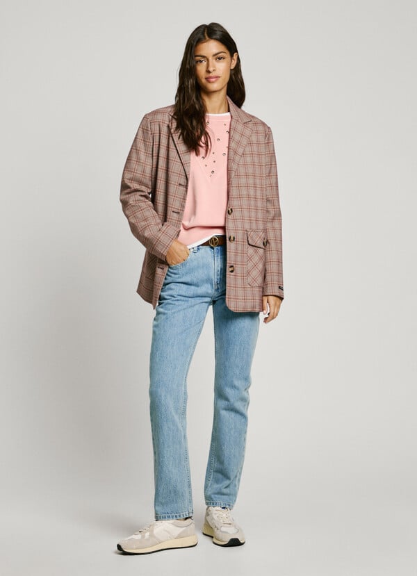 Pepe Jeans Americana De Cuadros