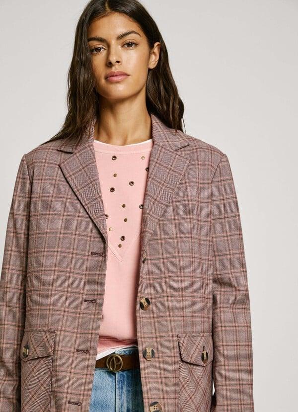 Pepe Jeans Americana De Cuadros