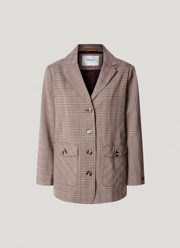 Pepe Jeans Americana De Cuadros