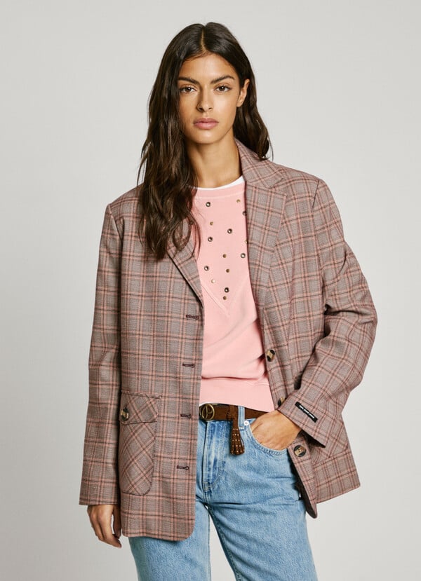 Pepe Jeans americana de cuadros