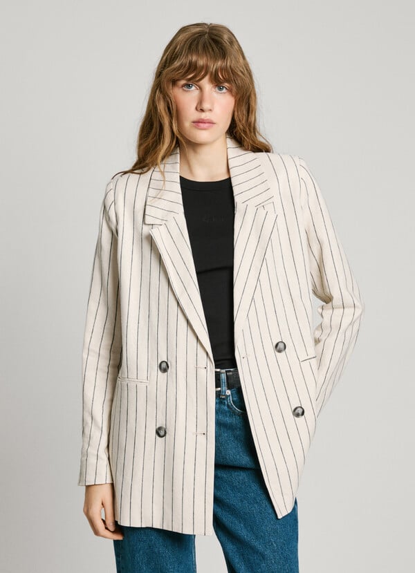 Pepe Jeans Americana De Rayas