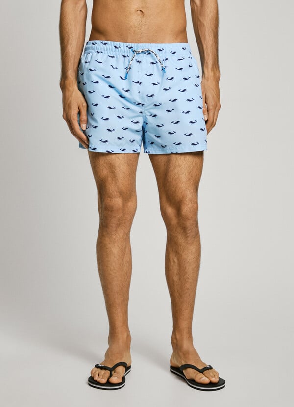 Pepe Jeans Bañador Bermuda Ballenas