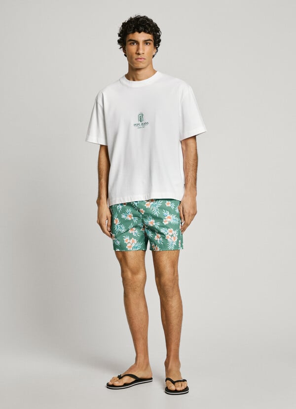 Pepe Jeans Bañador Bermuda Flores