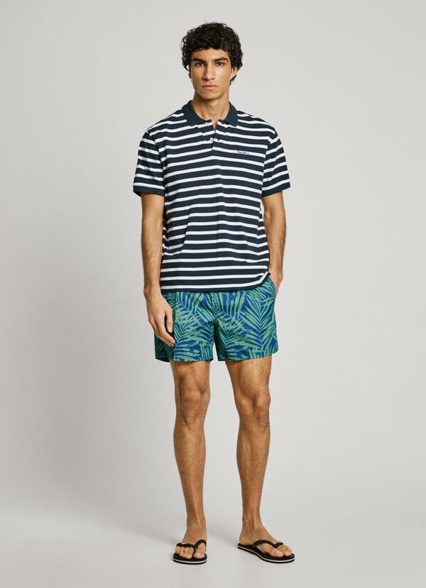 Pepe Jeans bañador bermuda hojas