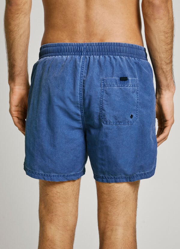 Pepe Jeans Bañador Bermuda Lavada En Prenda