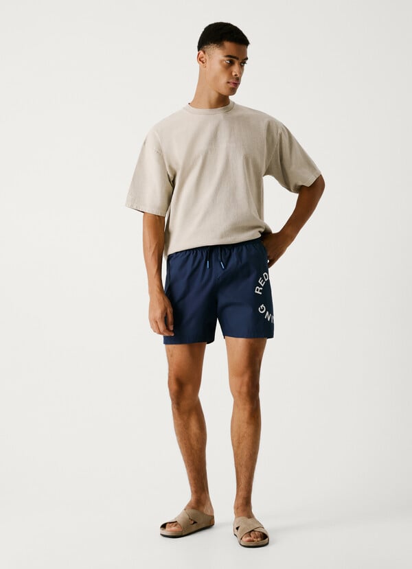 Pepe Jeans bañador bermuda logo circular