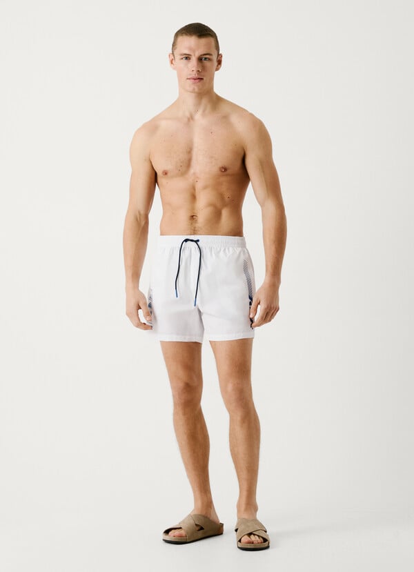 Pepe Jeans Bañador Bermuda Logo Estampado