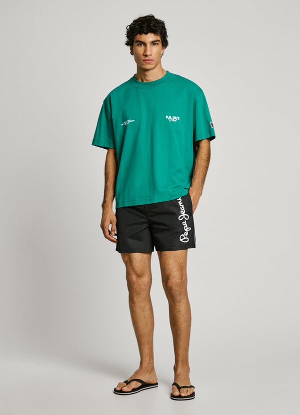 Pepe Jeans bañador bermuda maxi logo