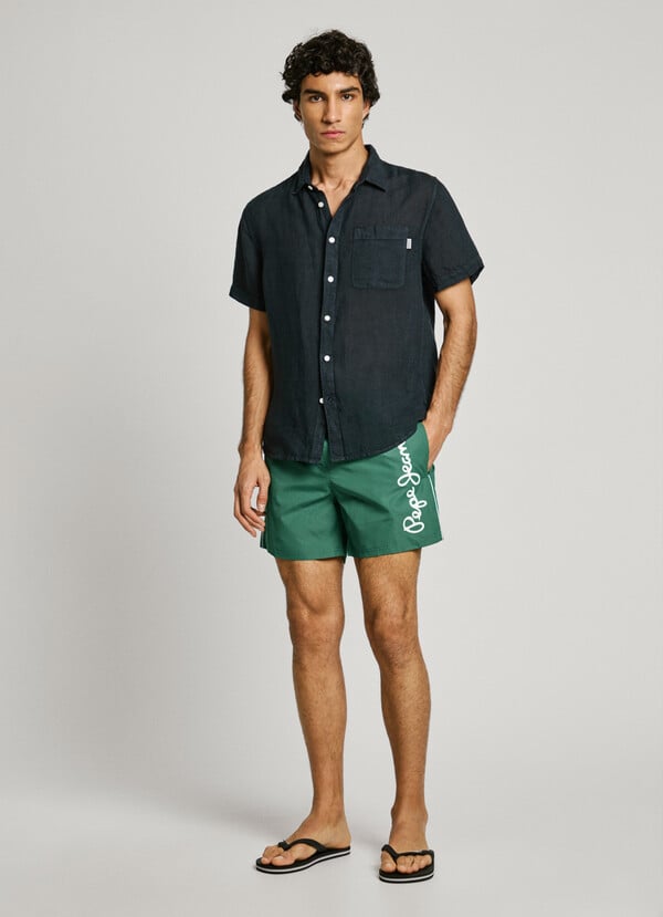 Pepe Jeans bañador bermuda maxi logo