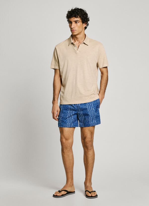 Pepe Jeans bañador bermuda patchwork