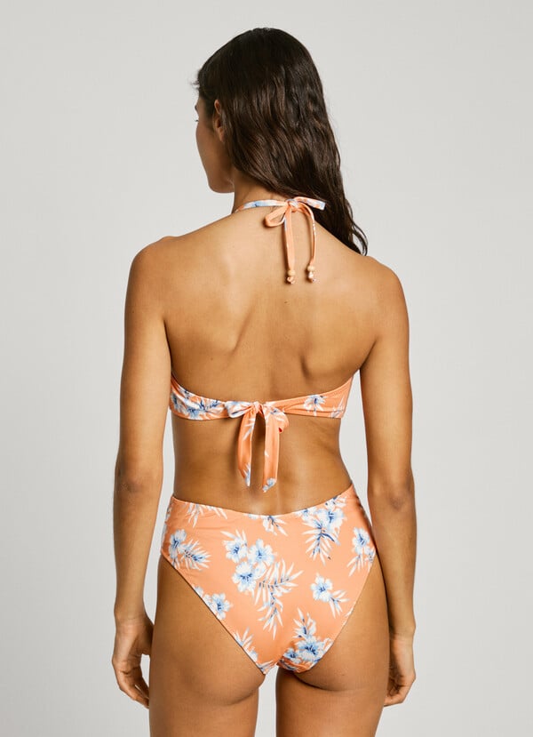 Pepe Jeans Bañador Cut Out Flores