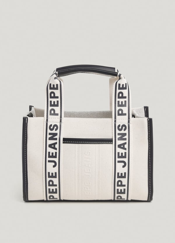 Pepe Jeans Bandolera Con Detalles Efecto Piel