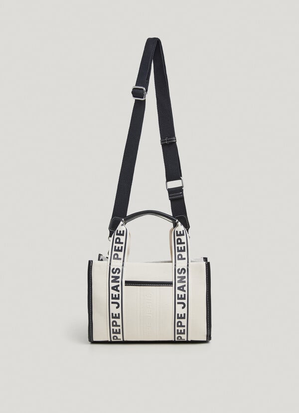 Pepe Jeans Bandolera Con Detalles Efecto Piel