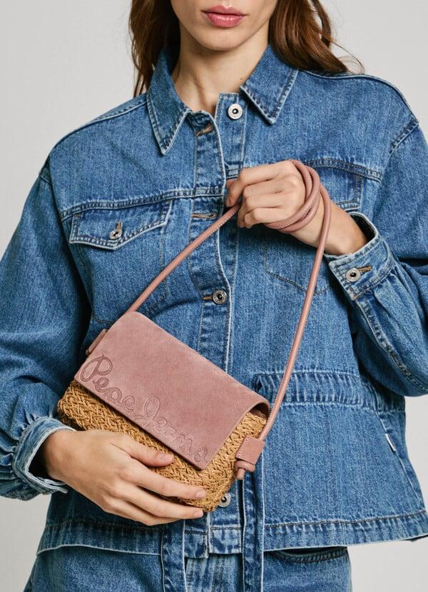 Pepe Jeans bandolera con logo en relieve