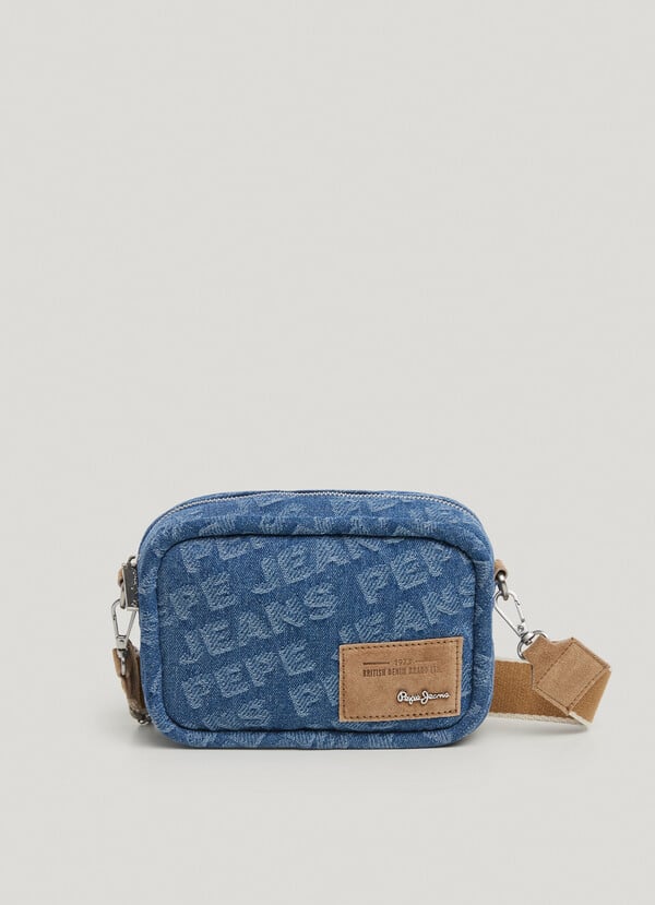 Pepe Jeans Bandolera Denim Con Logo