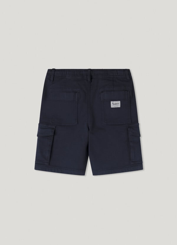 Pepe Jeans Bermuda Cargo Cintura Ajustable