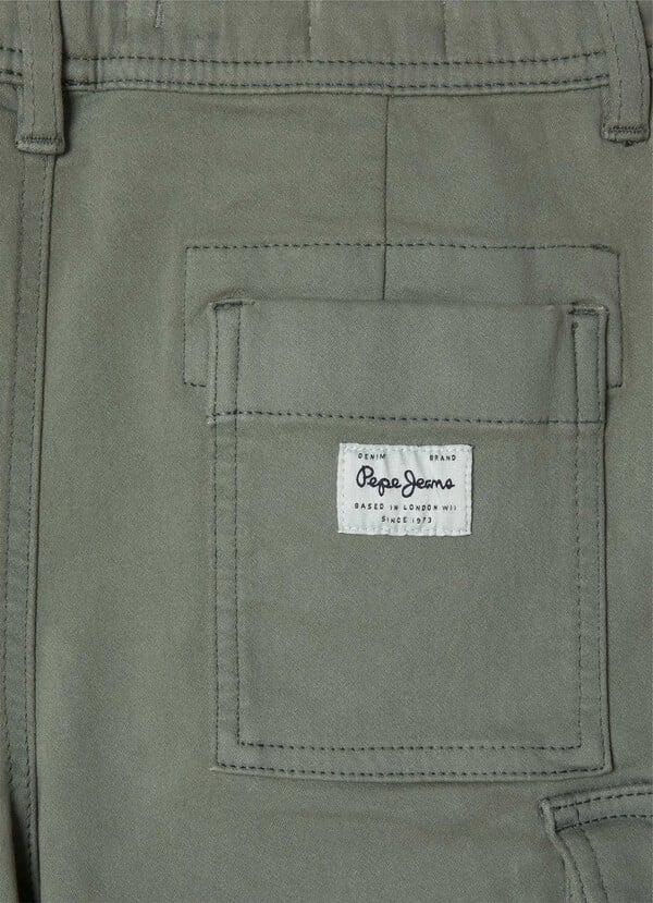 Pepe Jeans Bermuda Cargo Cintura Ajustable