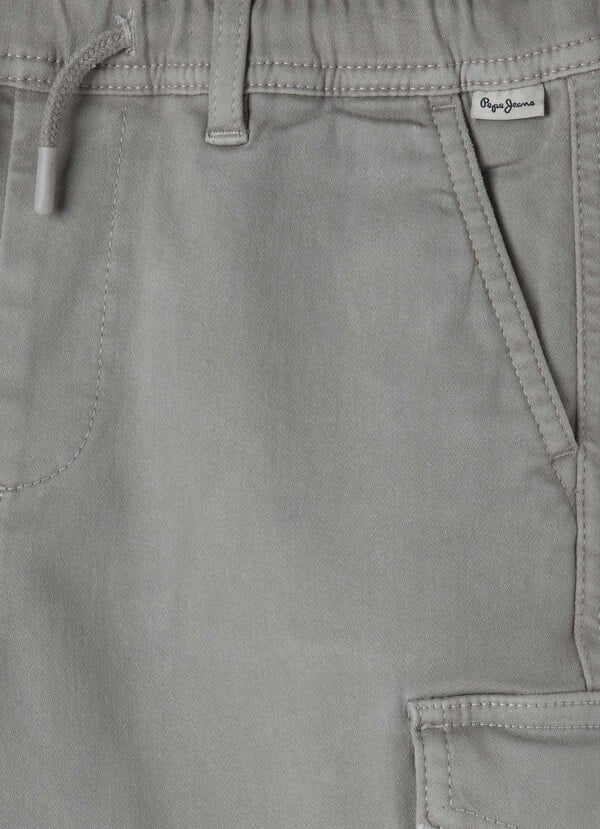 Pepe Jeans Bermuda Cargo Cintura Ajustable