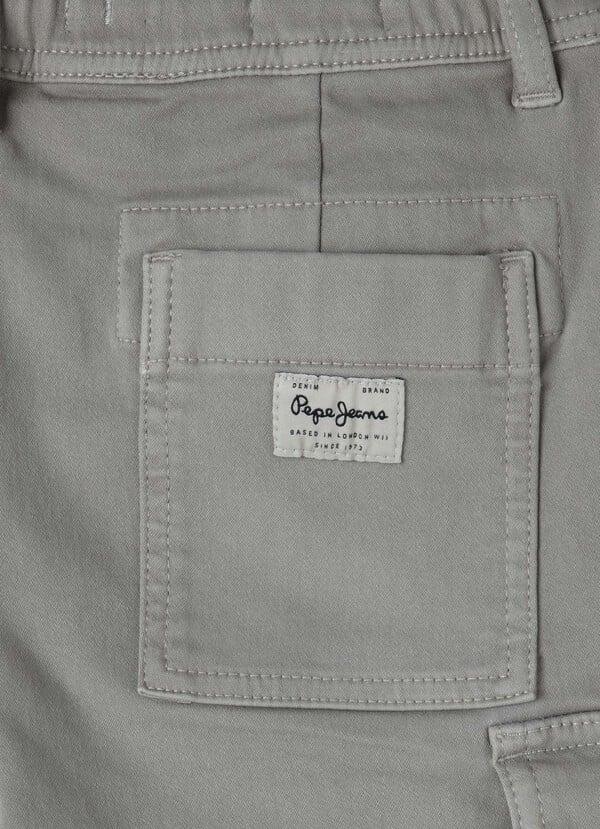 Pepe Jeans Bermuda Cargo Cintura Ajustable