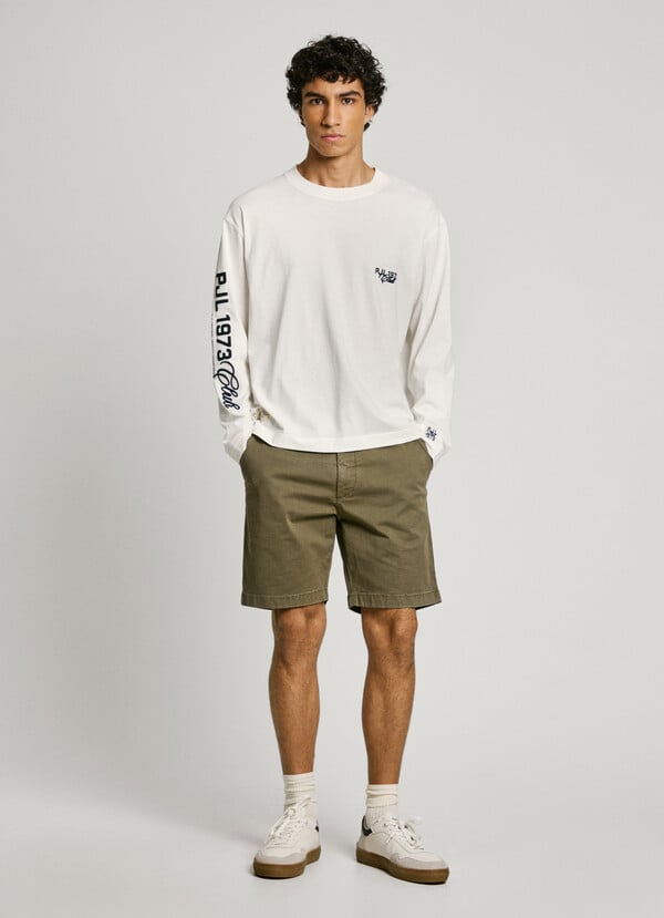 Pepe Jeans bermuda chino fit regular