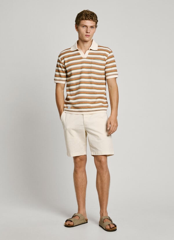 Pepe Jeans bermuda chino fit regular