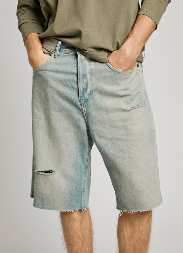 Pepe Jeans Bermuda Denim Fit Loose