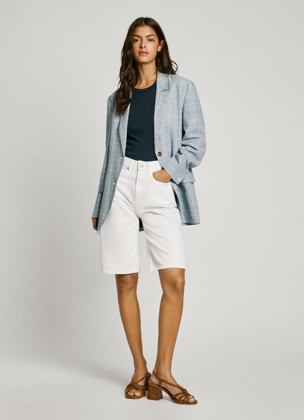 Pepe Jeans bermuda denim fit wide