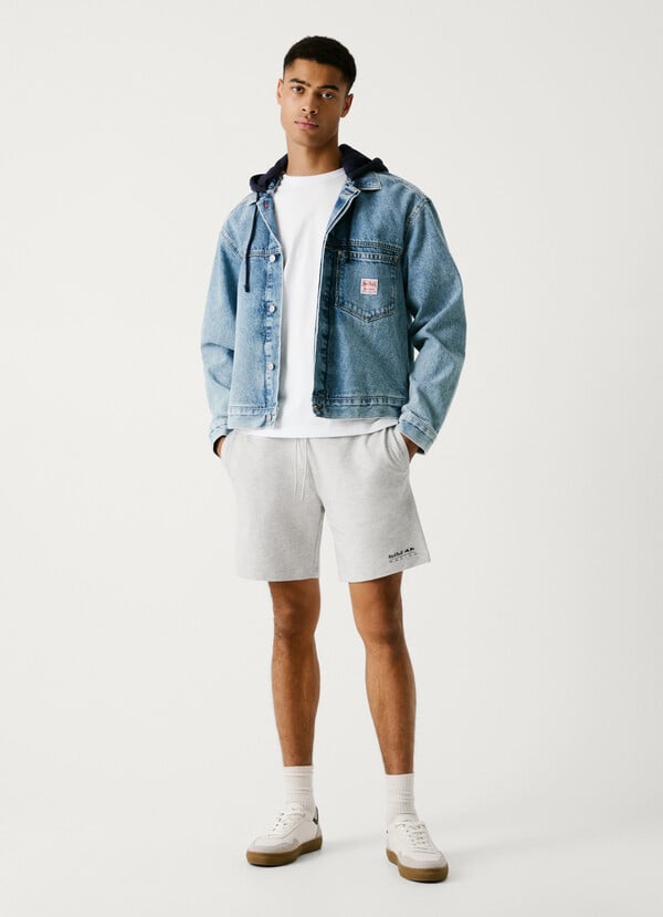 Pepe Jeans bermuda felpa fit slim